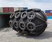 योकोहामा वायवीय रबर फेंडर प्रयुक्त विमान टायर के साथ Inflatable