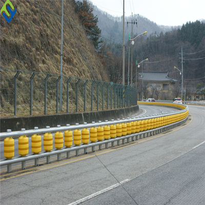 राजमार्ग के लिए यातायात सुरक्षा आईएसओ ईवा बाल्टी रोलिंग रेलिंग पु पीवीसी रोलर बैरियर